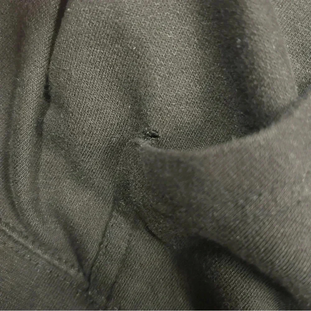 TOMMY INNIT Black Pullover‎ Hoodie No Tag Small/Medium Preowned